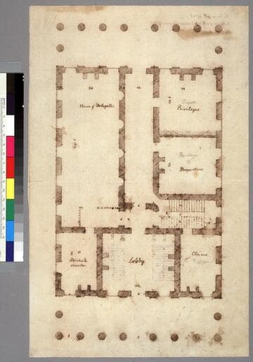 Floor plans for Virginia capitol