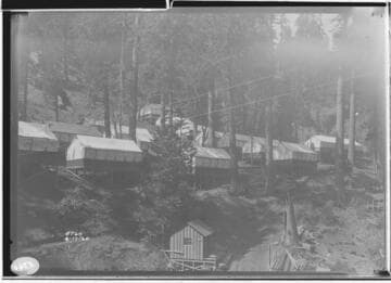 Shaver tunnel.  Adit #5. Tent Camp 19
