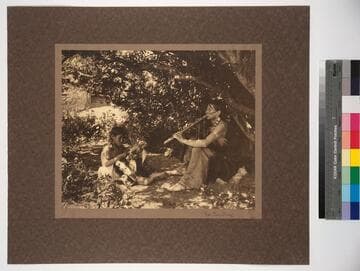 The Flute Song. Taos