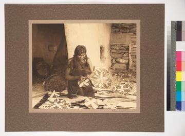 Sipaulovi Basket Maker, Hopiland, Arizona