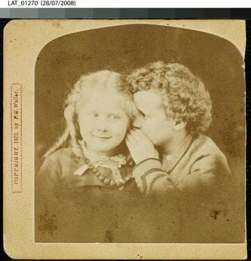 Harry Chandler as a child