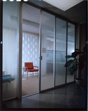 Beadex Glass: Joe Jordan office