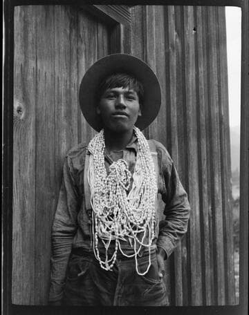 Willie Ruben, Tramp Indian. Karok