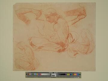 Seated Figure with a Scroll