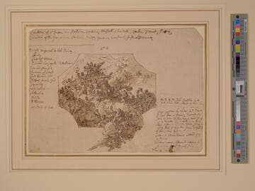 Greenwich Hospital, Sketch for Ceiling Upper Hall