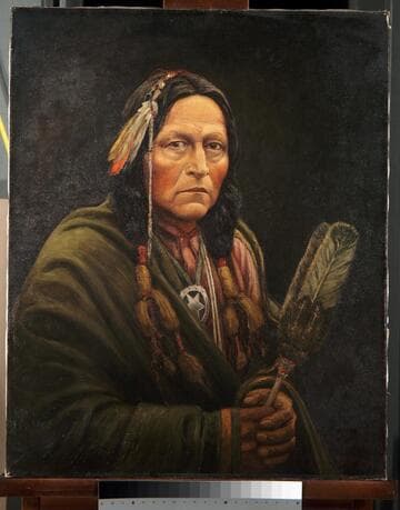 Osage man, Bro-Ga-Hee-Ge