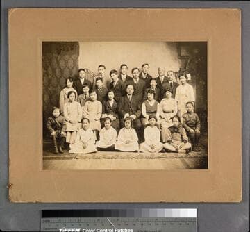 The Chin family in a group photograph