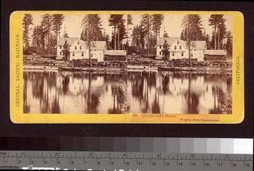 95.  Crystal Lake House.  90 miles from Sacramento