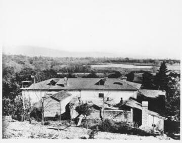 El Molino, San Gabriel Mission Mill from the rear