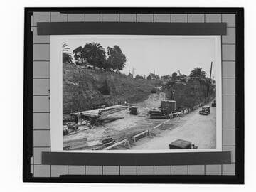 Construction of the McClure Tunnel in Santa Monica