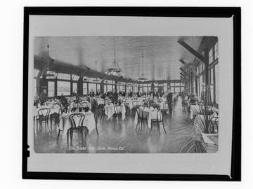 Bristol Cafe, Santa Monica, Cal