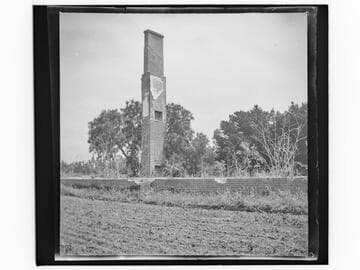 Old Commissary ruins at Drum Barracks