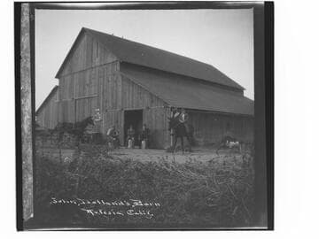 John Dolland's barn, Artesia, Calif