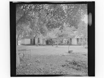 Unidentified house and yard