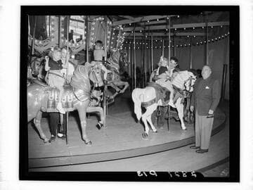 Merry-go-round on Santa Monica Pier