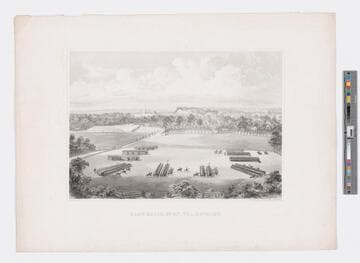 Camp Bates, 3d. N.Y. Vol. Cavalry