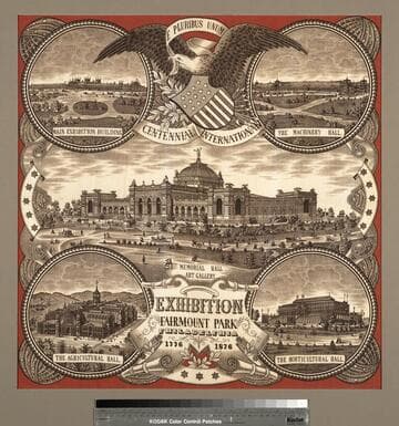 Centennial International Exhibition Fairmount Park Philadelphia 1776-1876