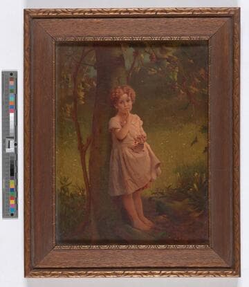 A companion to the barefoot boy. Wild fruit