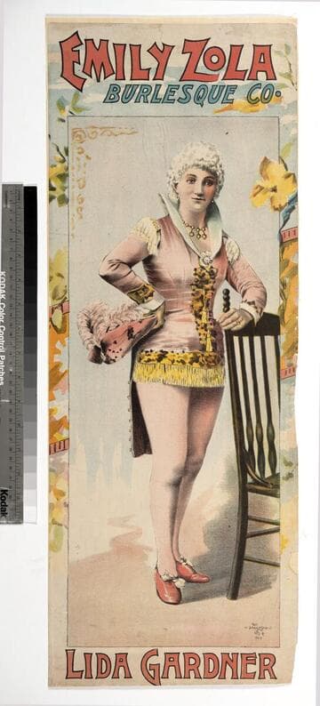Emily Zola Burlesque Co. : Lida Gardner