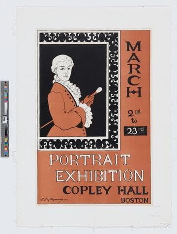 March 2nd to 23rd : portrait exhibition Copley Hall Boston