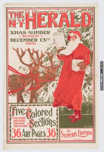 The NY Herald Xmas number Sunday December 13th 1896