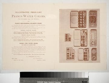 Illustrated price-list of Prang’s water colors, for children and for schools