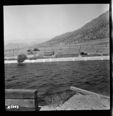 Borel Powerhouse - Borel Canal - Looking West