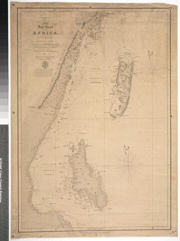 The East coast of Africa : including the islands of Zanzibar & Pemba / by Captn. A.T.E. Vidal, & the other officers of H.M.S. Barracouda & Albatross, under the orders of Captn. W.F.W. Owen. 1823-4