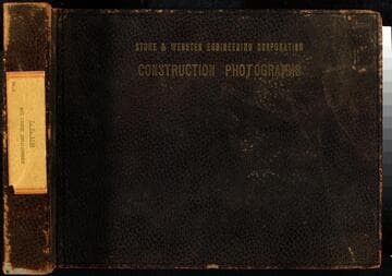 Construction Big Creek Powerhouse 1 and 2