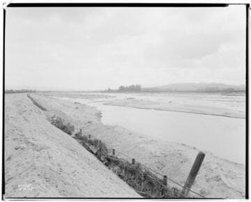 Miscellaneous Transmission : Santa Ana River flood damage to California Electric Power - Open Transmission Line Right of Way