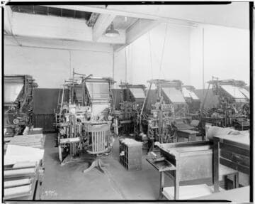 Printing office at Santa Barbara