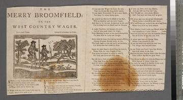 The merry broom-field: or, the West Country wager. To a new tune. Licens'd according to order