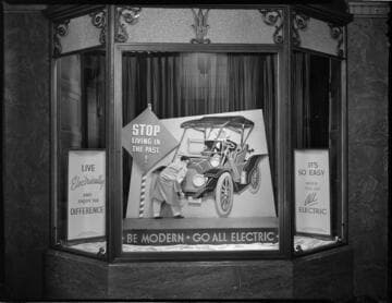 General Office display window