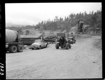 Big Creek - Mammoth Pool - Cleanup of Powerhouse construction area