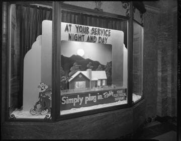 General Office display window