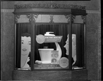 General Office display window