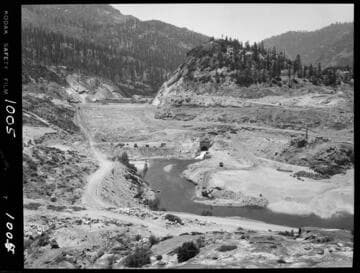 Big Creek - Mammoth Pool - General view of Dam