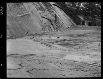 Big Creek - Mammoth Pool - Storm damage to dam
