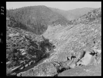 Big Creek - Mammoth Pool - Reservoir burning and clearing operation