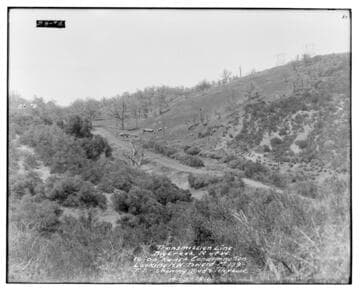 Big Creek Transmission Line right-of-way