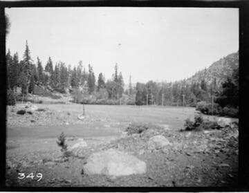 An unknown location showing distribution lines