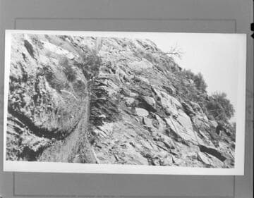 An unidentified road in the mountains