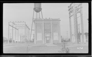 The exterior of Exeter Substation