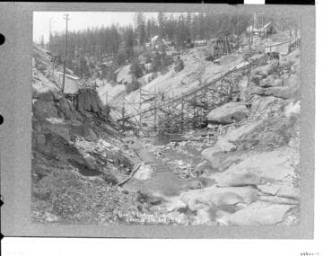 Big Creek Dam #4 looking West