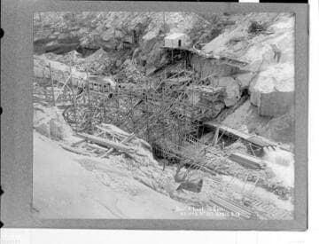 Big Creek Dam #4 looking East