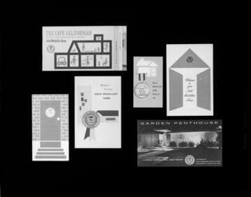 Copy-art examples of all-electric home promotions