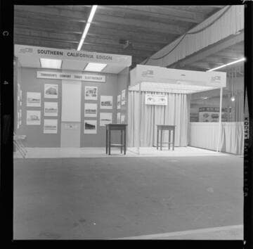Edison booths at exhibition