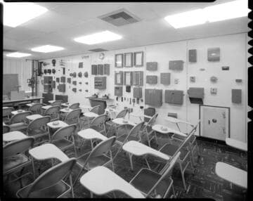 Los Angeles Fire Dept. training room