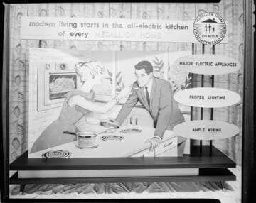 General Office display window