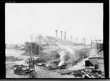Redondo Beach Steam Plant looking South West
